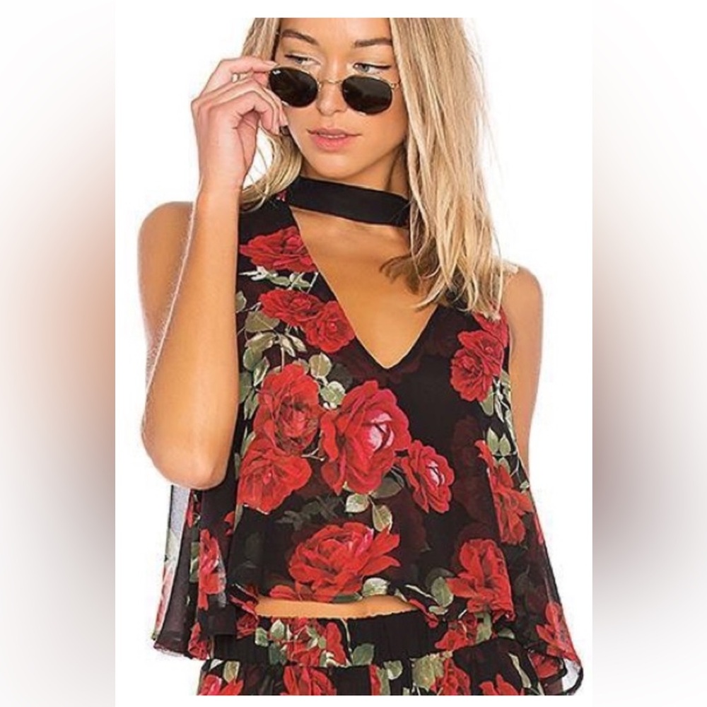 Show Me Your Mumu-Casey collar top size L